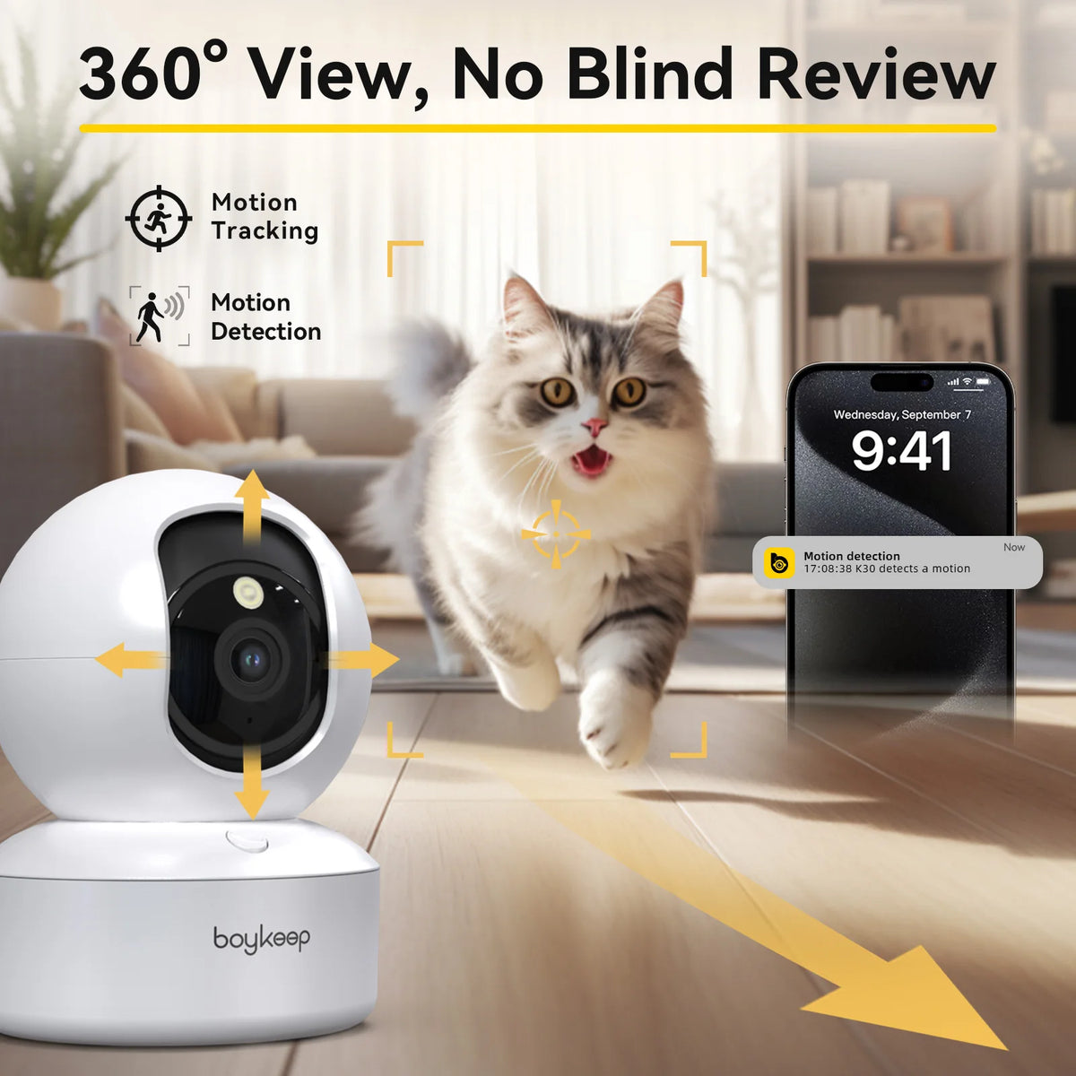 Carenlin™ - Boykeep 2K Pet Dog Camera