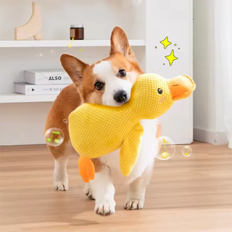 Carenlin™ - Dog sleeping with a dog hug duck toys