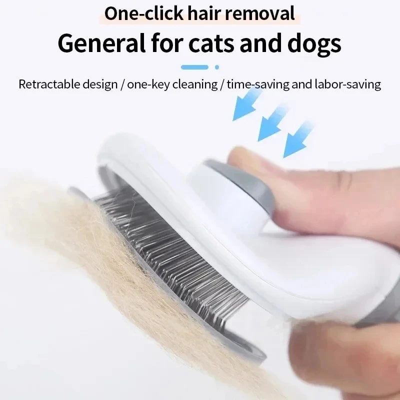 Carenlin™ - Pet Dog Brush Cat Comb Self Cleaning