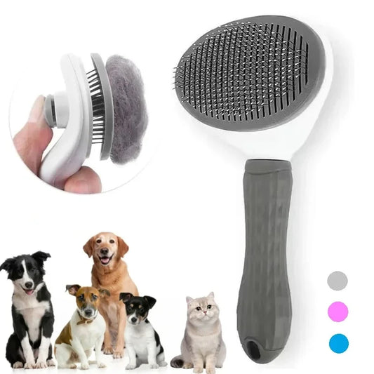 Carenlin™ - Pet Dog Brush Cat Comb Self Cleaning