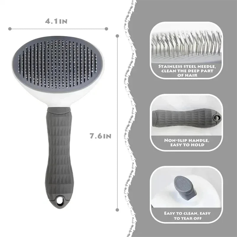 Carenlin™ - Pet Dog Brush Cat Comb Self Cleaning