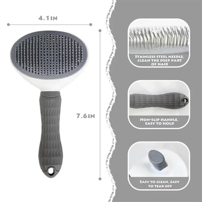Carenlin™ - Pet Dog Brush Cat Comb Self Cleaning